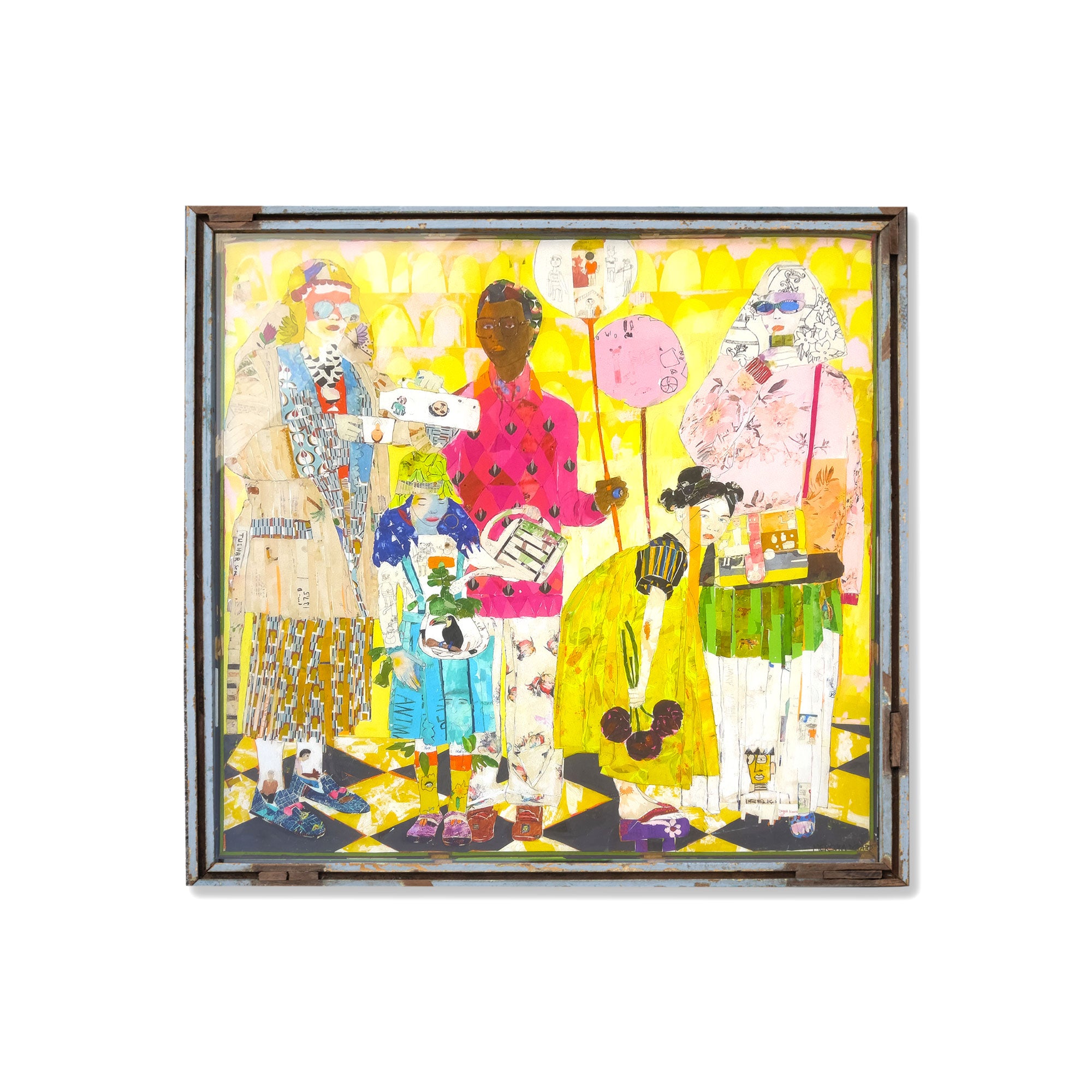 Better Together (Limited Edition in Wooden Frame) by Mersuka Dopazo