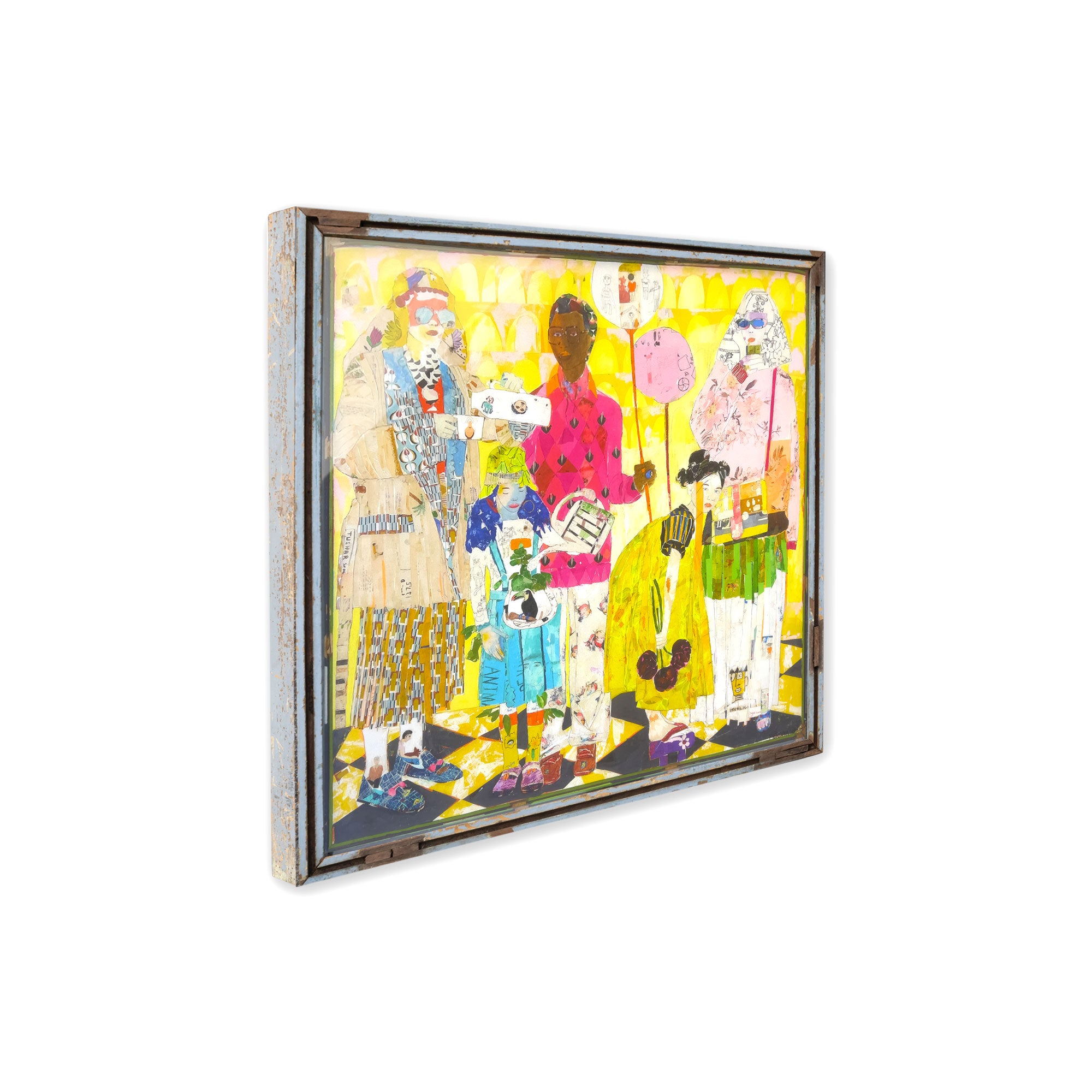Better Together (Limited Edition in Wooden Frame) by Mersuka Dopazo