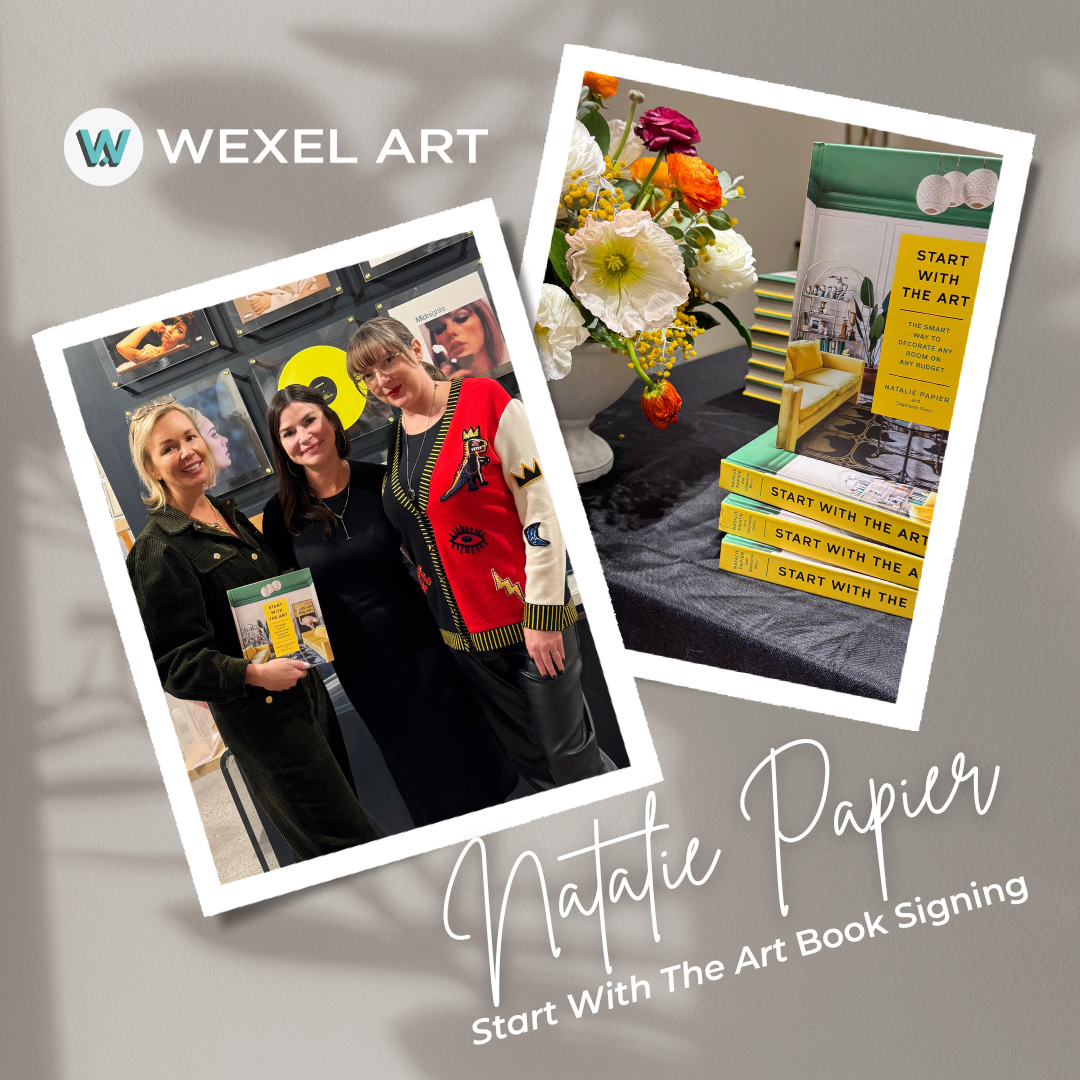 Wexel Art Launches Collaboration with Celebrity Designer Natalie Papier Celebrating 15 Years of Art-Driven Design